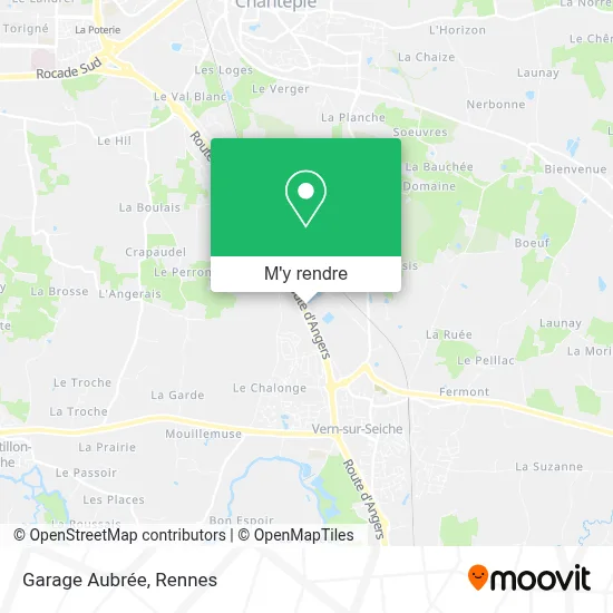 Garage Aubrée plan