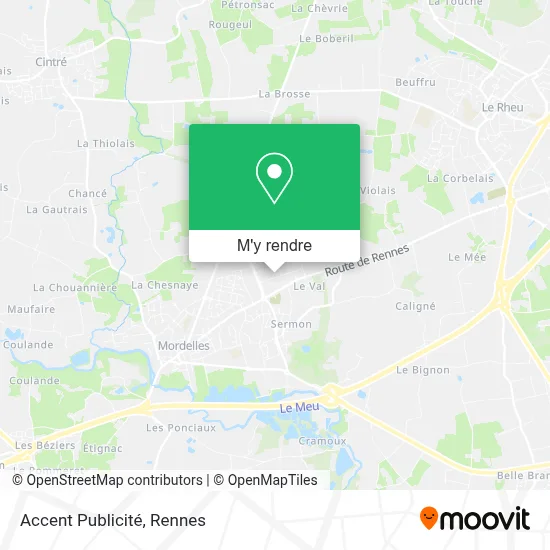 Accent Publicité plan