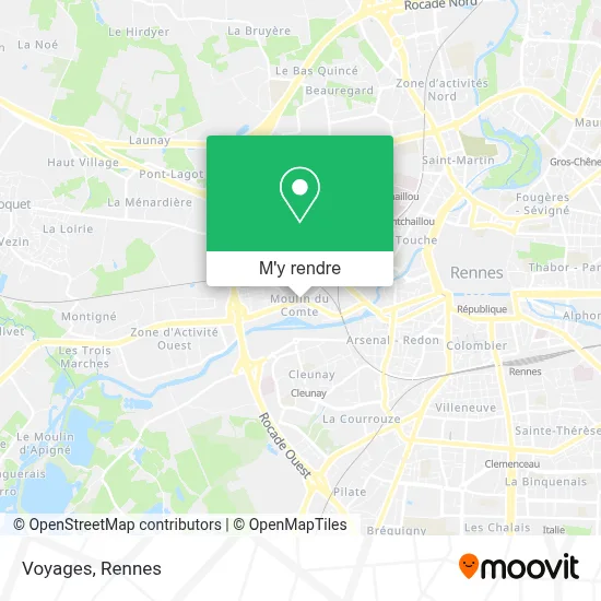 Voyages plan