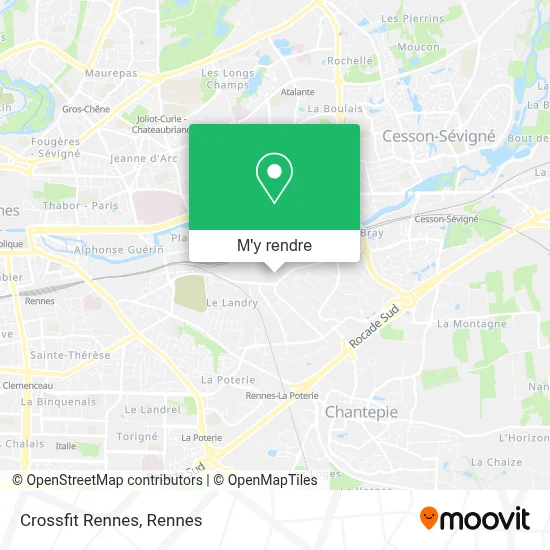 Crossfit Rennes plan