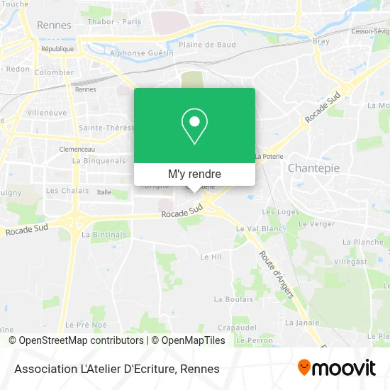 Association L'Atelier D'Ecriture plan