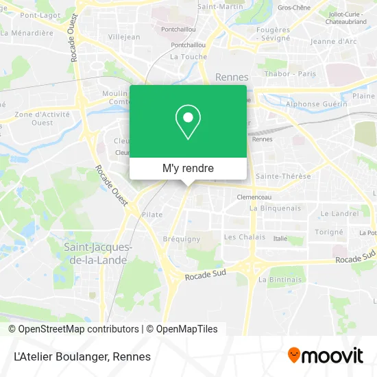 L'Atelier Boulanger plan