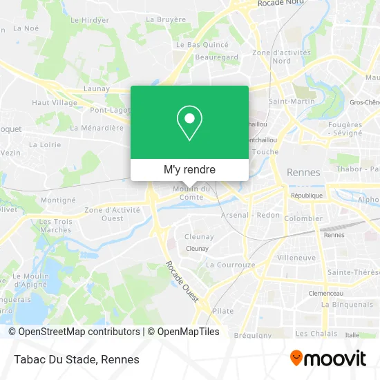 Tabac Du Stade plan