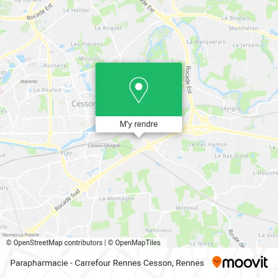 Parapharmacie - Carrefour Rennes Cesson plan