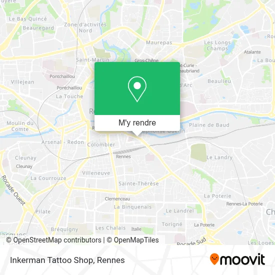 Inkerman Tattoo Shop plan