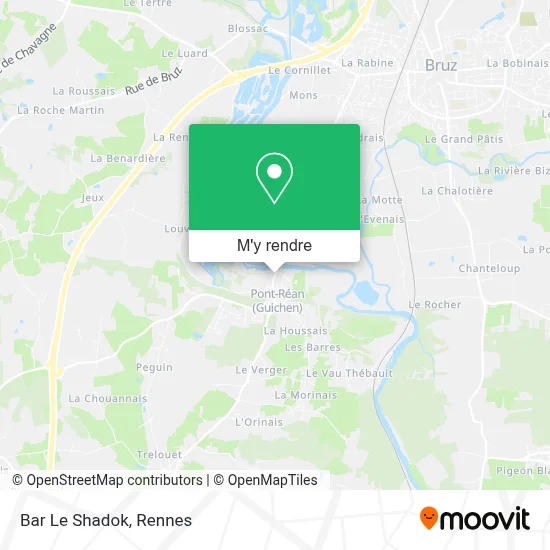 Bar Le Shadok plan