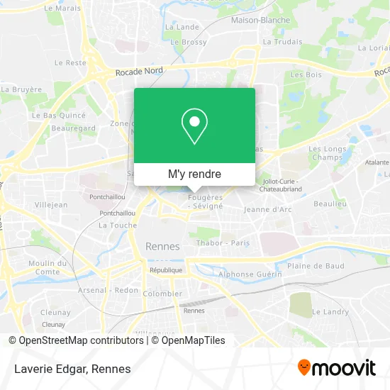 Laverie Edgar plan