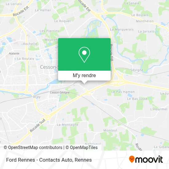 Ford Rennes - Contacts Auto plan