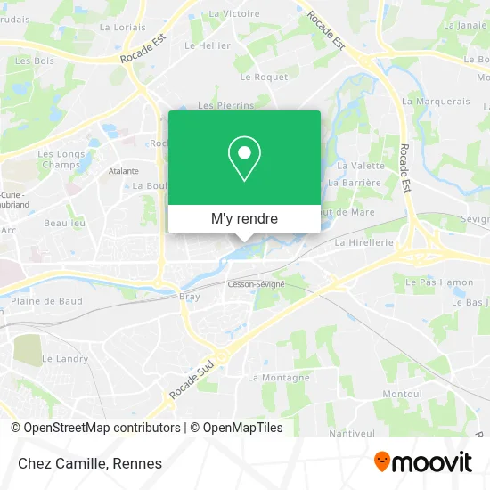 Chez Camille plan