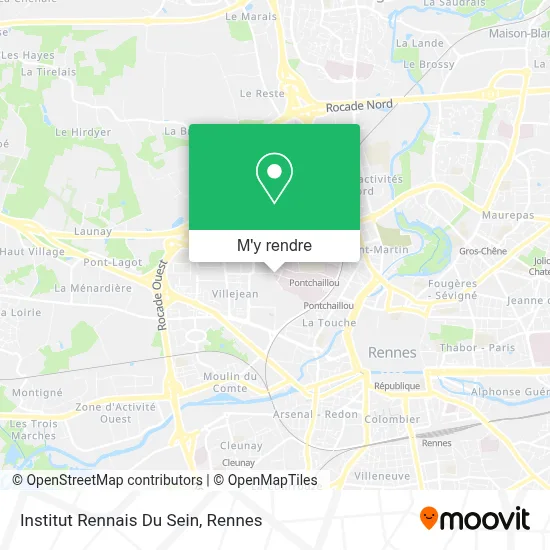 Institut Rennais Du Sein plan