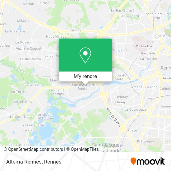Altema Rennes plan