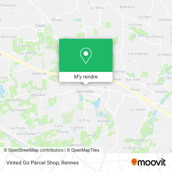 Vinted Go Parcel Shop plan