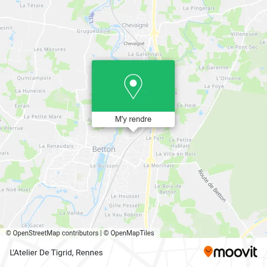 L'Atelier De Tigrid plan