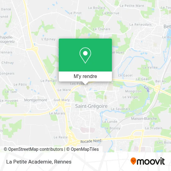 La Petite Academie plan