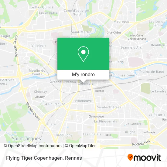 Flying Tiger Copenhagen plan