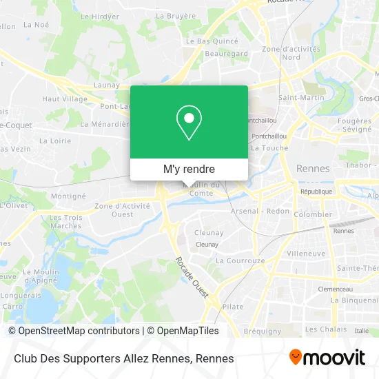 Club Des Supporters Allez Rennes plan