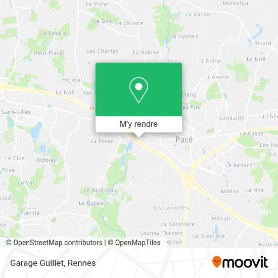 Garage Guillet plan