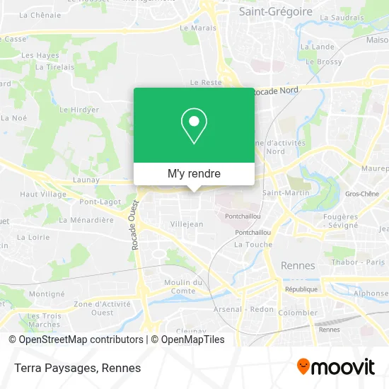 Terra Paysages plan