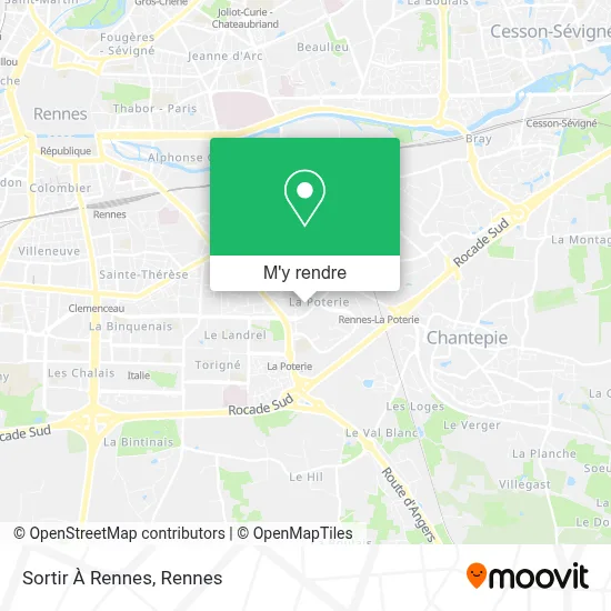 Sortir À Rennes plan