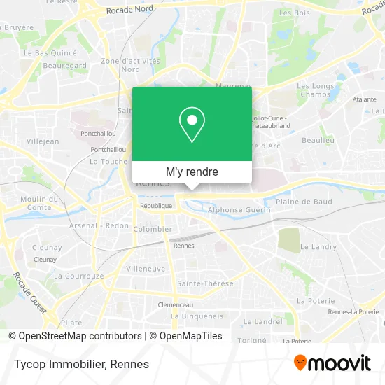 Tycop Immobilier plan