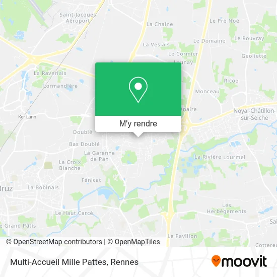 Multi-Accueil Mille Pattes plan