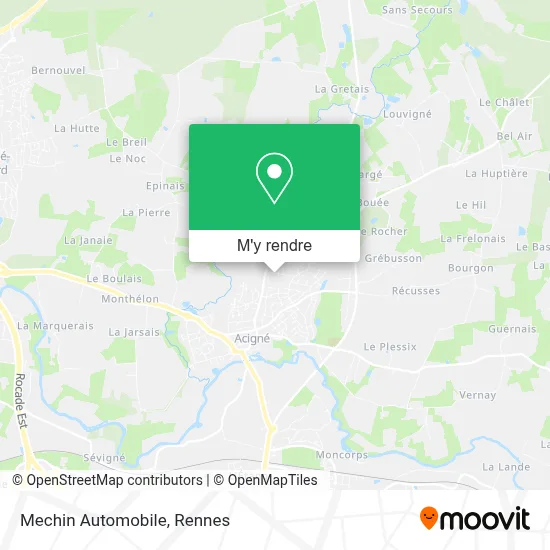 Mechin Automobile plan