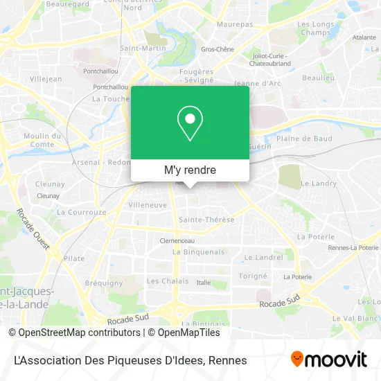 L'Association Des Piqueuses D'Idees plan