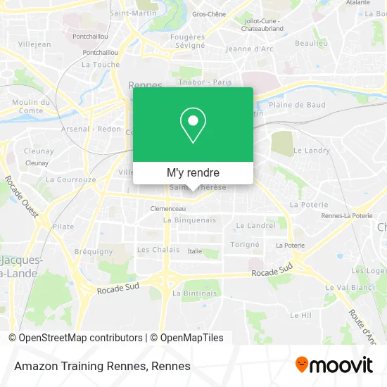 Amazon Training Rennes plan