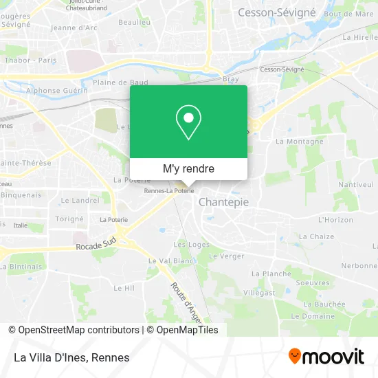 La Villa D'Ines plan