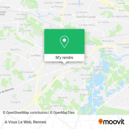 A Vous Le Web plan