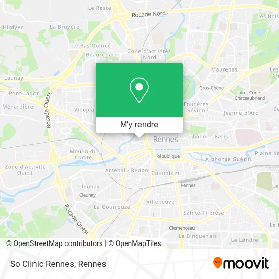 So Clinic Rennes plan