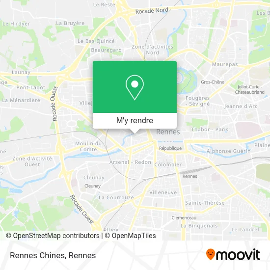 Rennes Chines plan