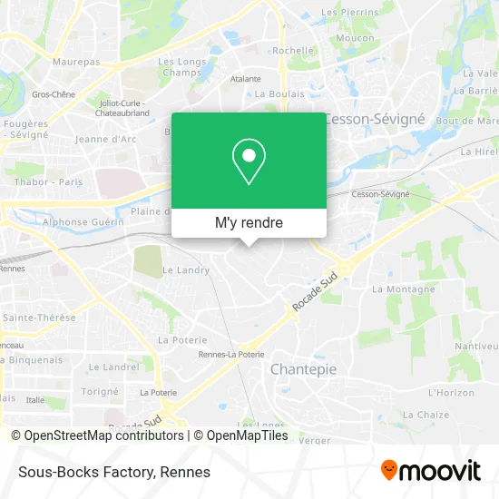 Sous-Bocks Factory plan