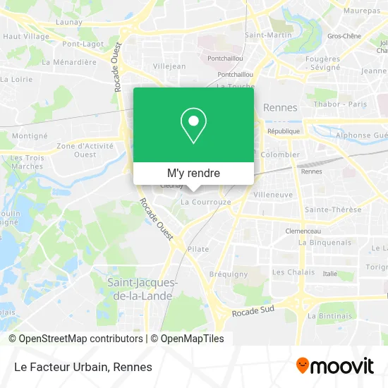 Le Facteur Urbain plan
