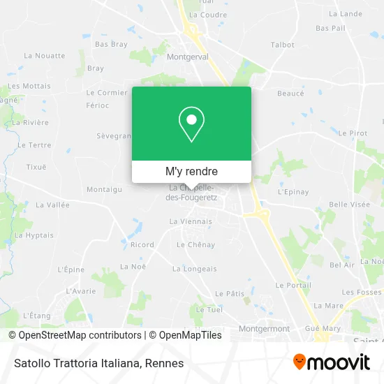 Satollo Trattoria Italiana plan