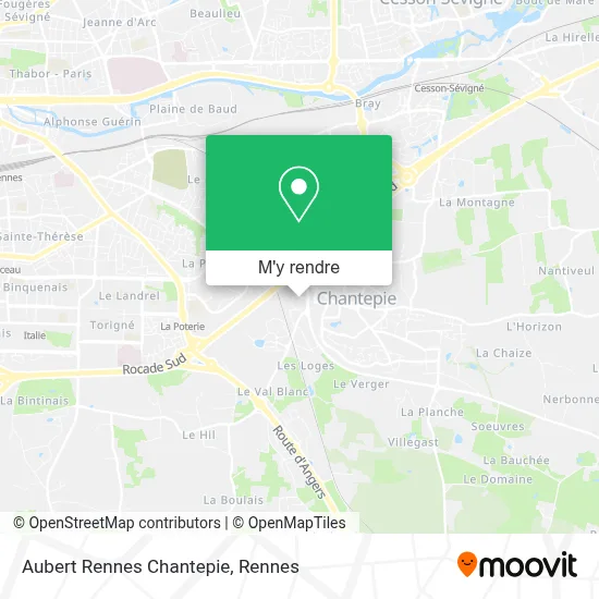 Aubert Rennes Chantepie plan