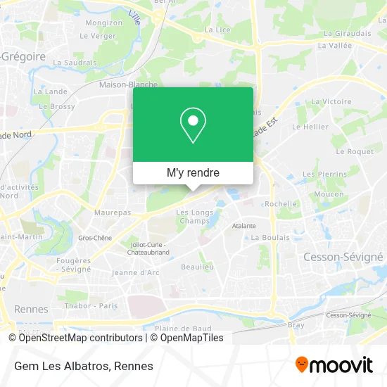 Gem Les Albatros plan