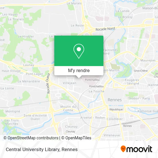 Central University Library plan