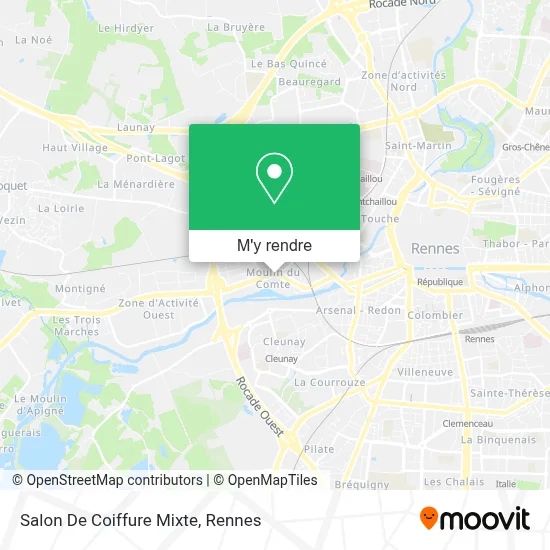 Salon De Coiffure Mixte plan