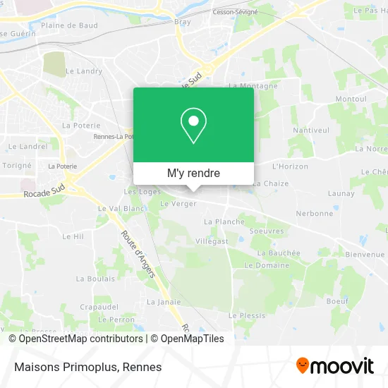Maisons Primoplus plan