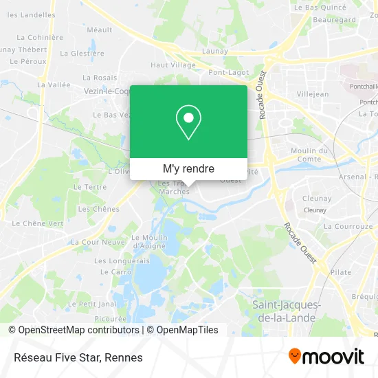 Réseau Five Star plan
