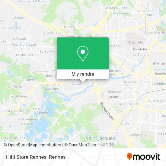 Hilti Store Rennes plan