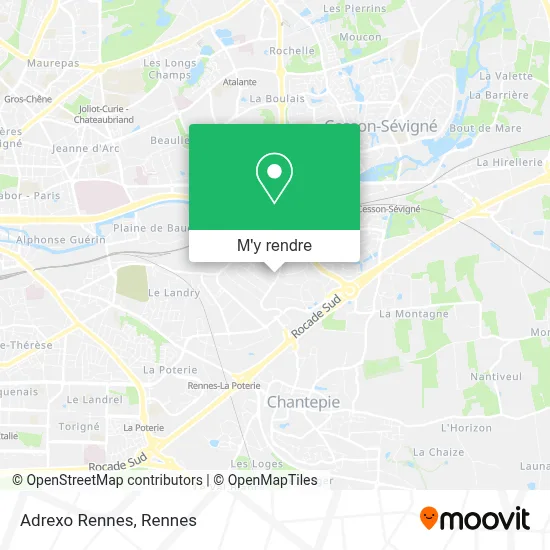 Adrexo Rennes plan