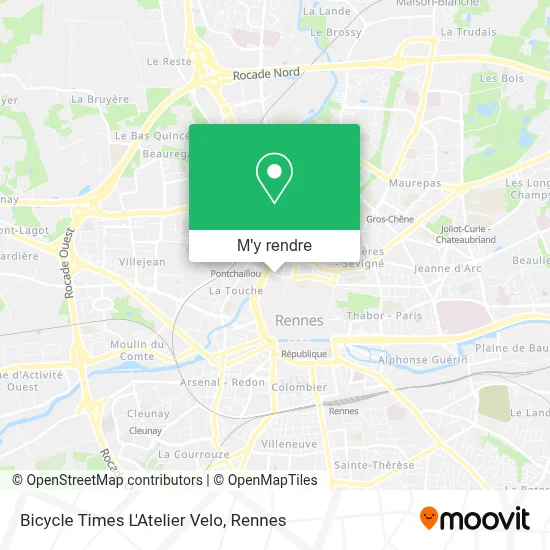 Bicycle Times L'Atelier Velo plan
