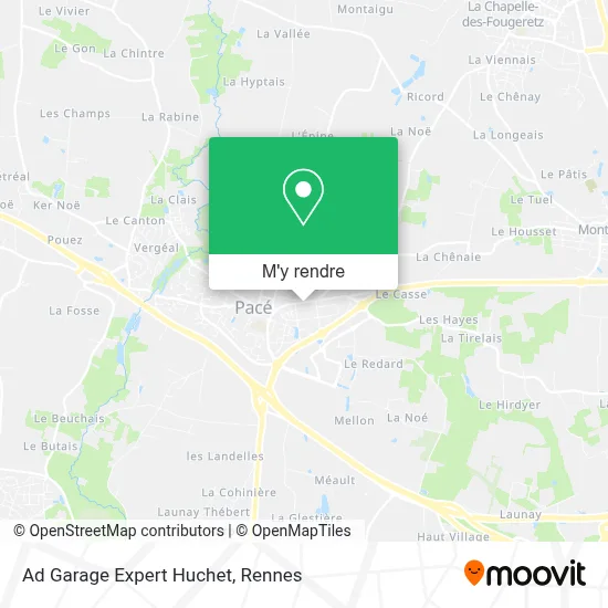 Ad Garage Expert Huchet plan