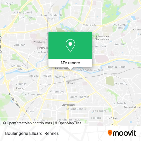 Boulangerie Elluard plan