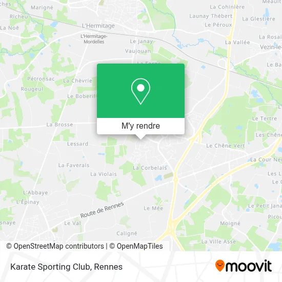 Karate Sporting Club plan