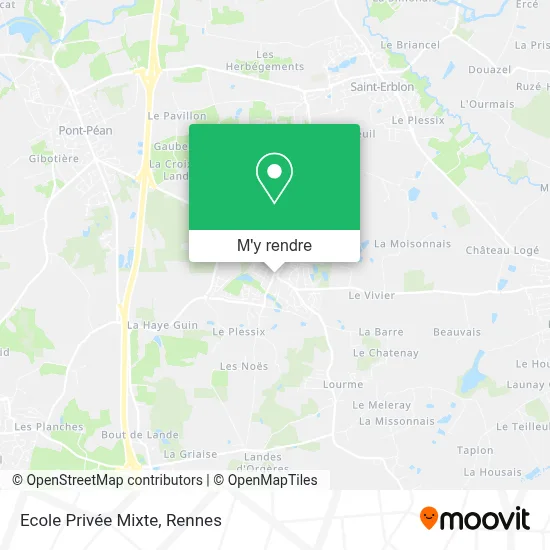 Ecole Privée Mixte plan
