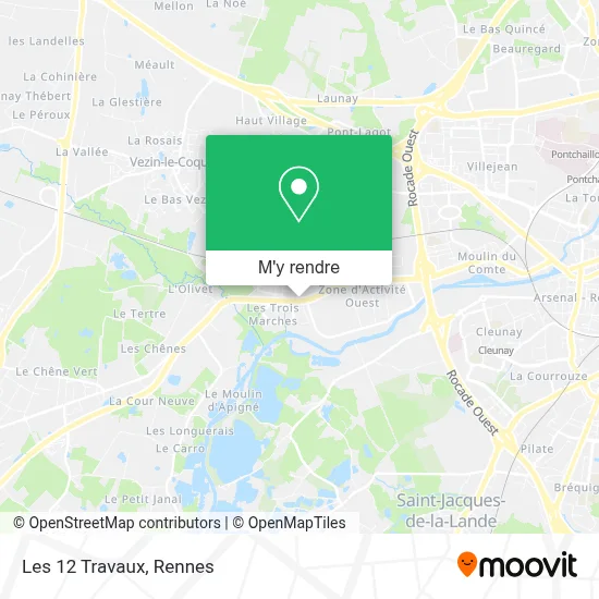 Les 12 Travaux plan
