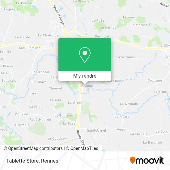 Tablette Store plan